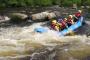 Fun Rafting auf der Murg bei Forbach im Murgtal