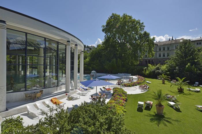 Außenansicht Caracalla Therme Baden-Baden