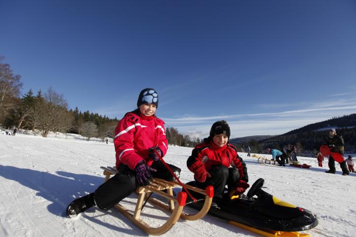 Rodelspaß in Herrenwies