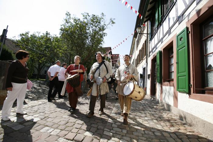 Fanfarenzug auf dem Gernsbacher Altstadtfest