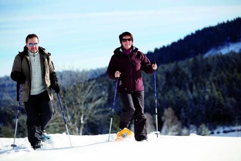 Schneeschuhwandern in Forbach Herrenwies